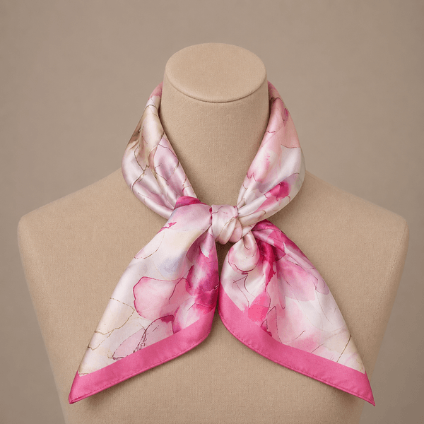 Hovedbilde 11112 Lite skjerf silkelook - rosa