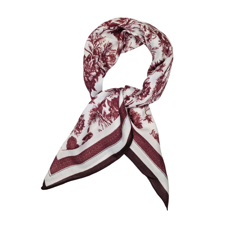 W175 Lite skjerf viscose  - burgunder