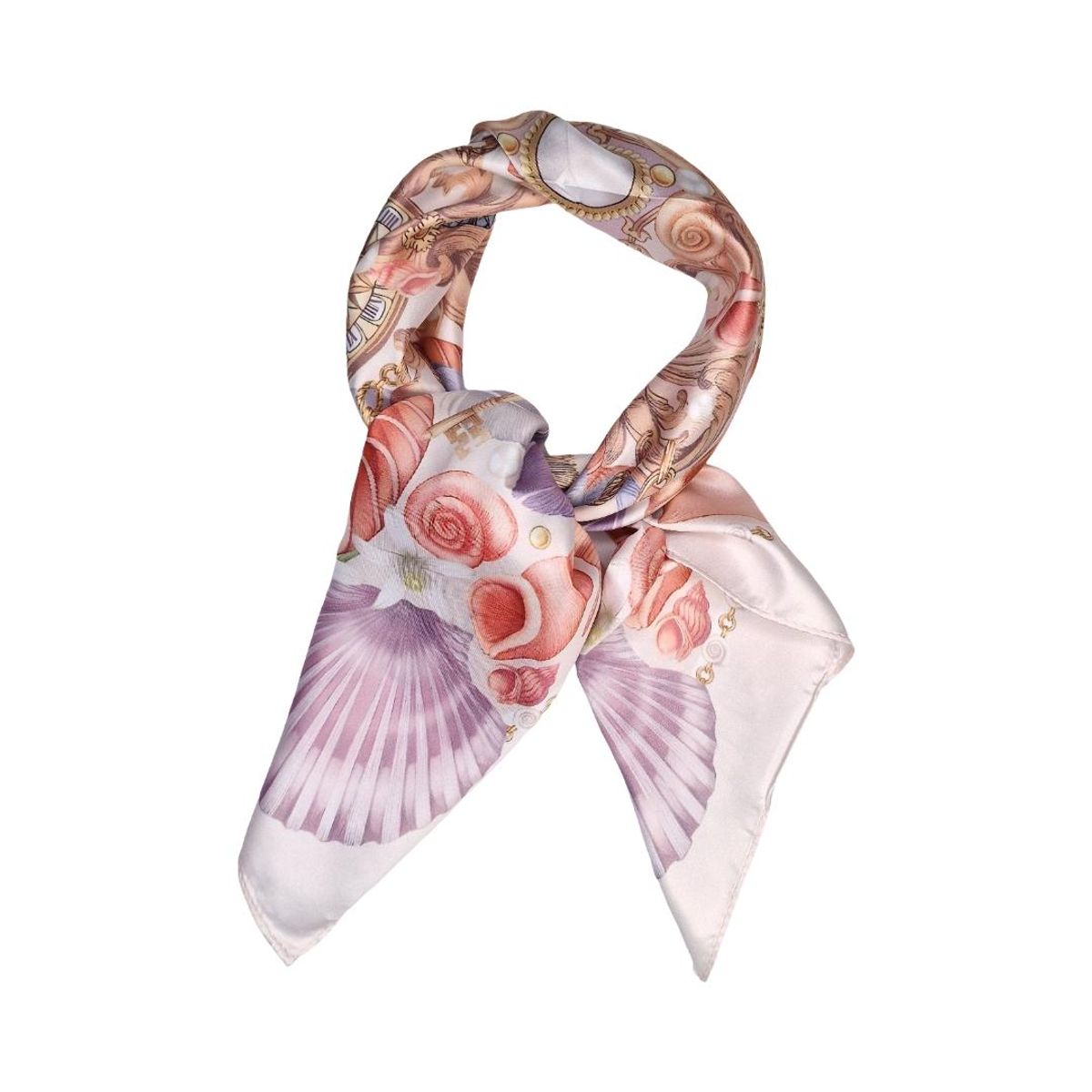 09657 Lite skjerf silkelook - beige