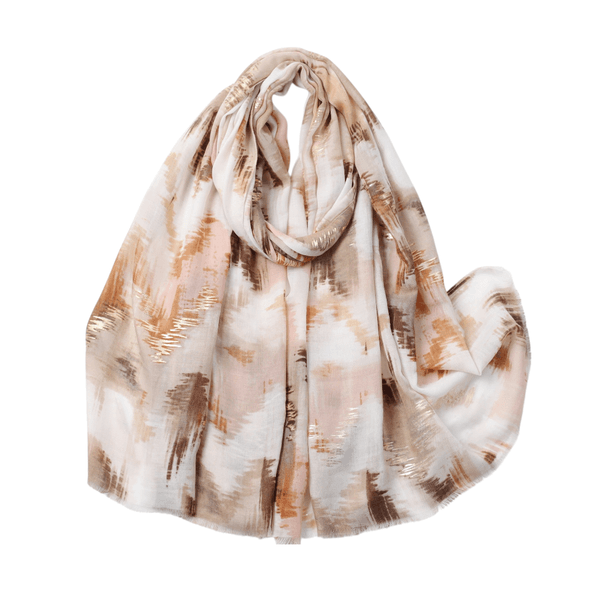 Hovedbilde C215 Skjerf viscose/bomull - beige