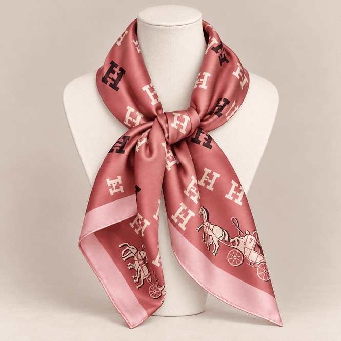Hovedbilde FA11151 Lite skjerf H silkelook - rosa