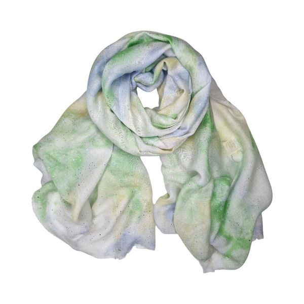 Hovedbilde RE-J167 Skjerf viscose - grønn