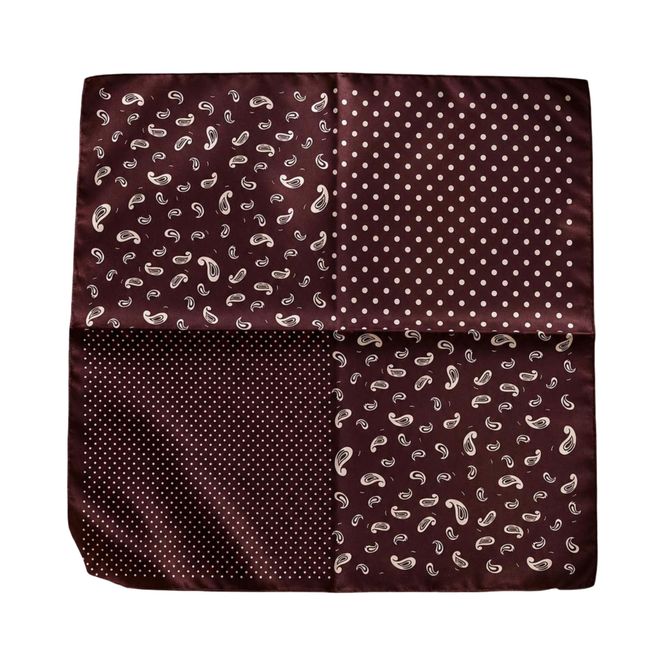 Hovedbilde BA4249 Lite skjerf silkelook - brun