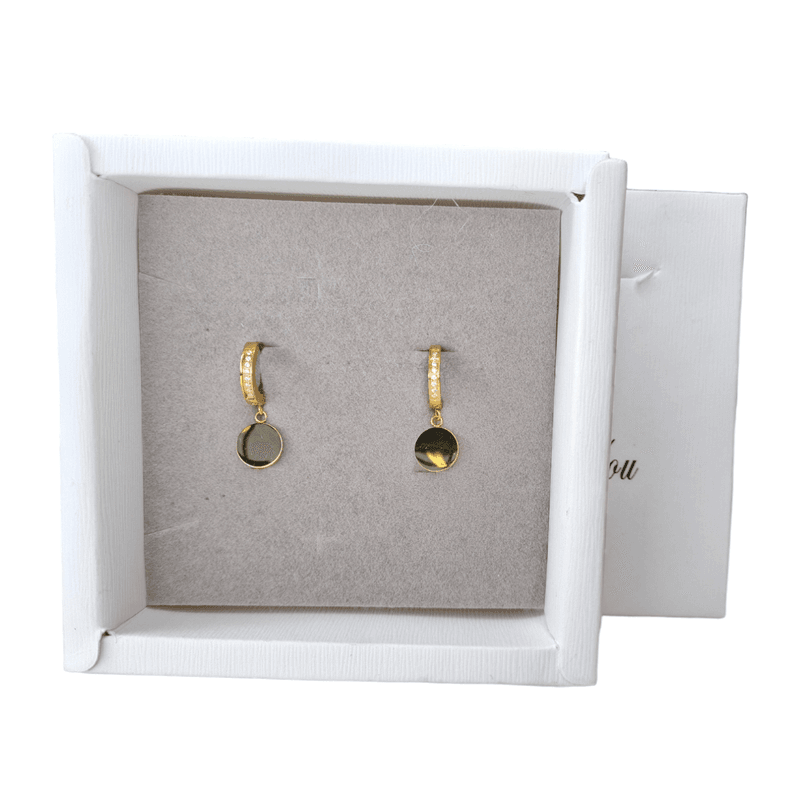 Ørepynt dangling stainless 3315-G
